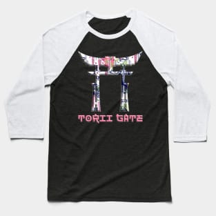 Torii Traditional Japanese Gate Japanese Flag Japan Symbol 50 Baseball T-Shirt